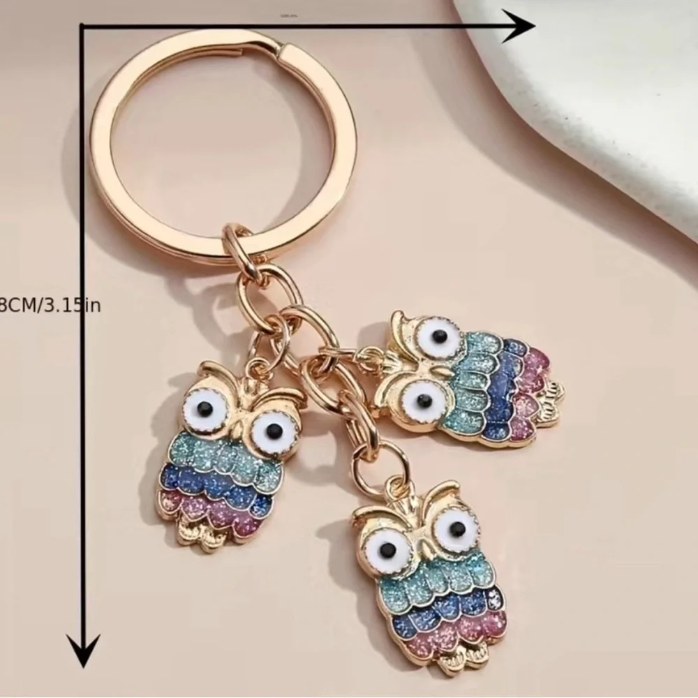 🦉❤️Owl Keychain/Bag Charm NWT❤️🦉